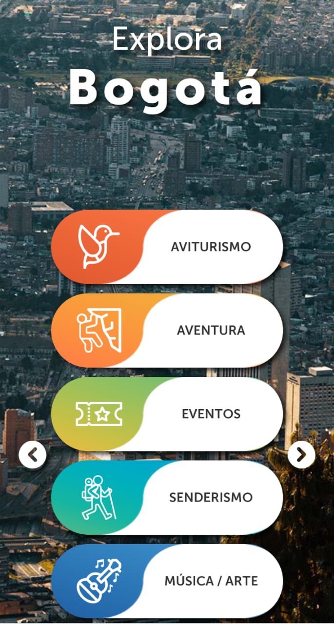 Página oficial de turismo de Bogotá 