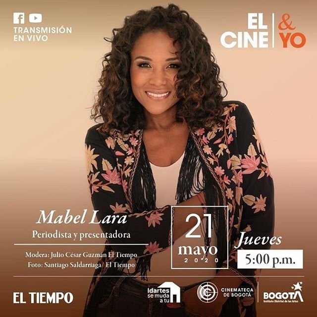 Mábel Lara en El Cine y Yo Cinemateca de Bogotá