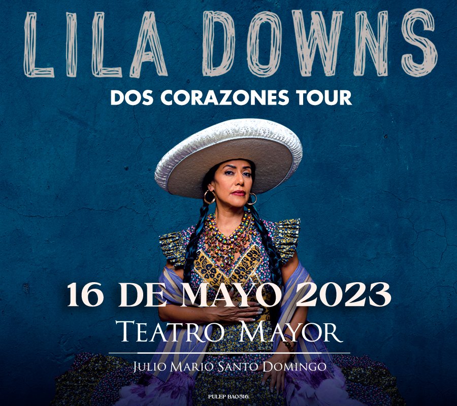 Lila Downs en Bogotá y Medellín