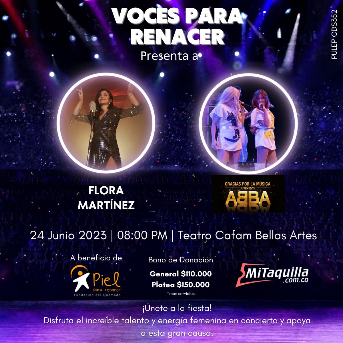 Flora Martínez y Gracias por la Música se unen en concierto por una buena causa