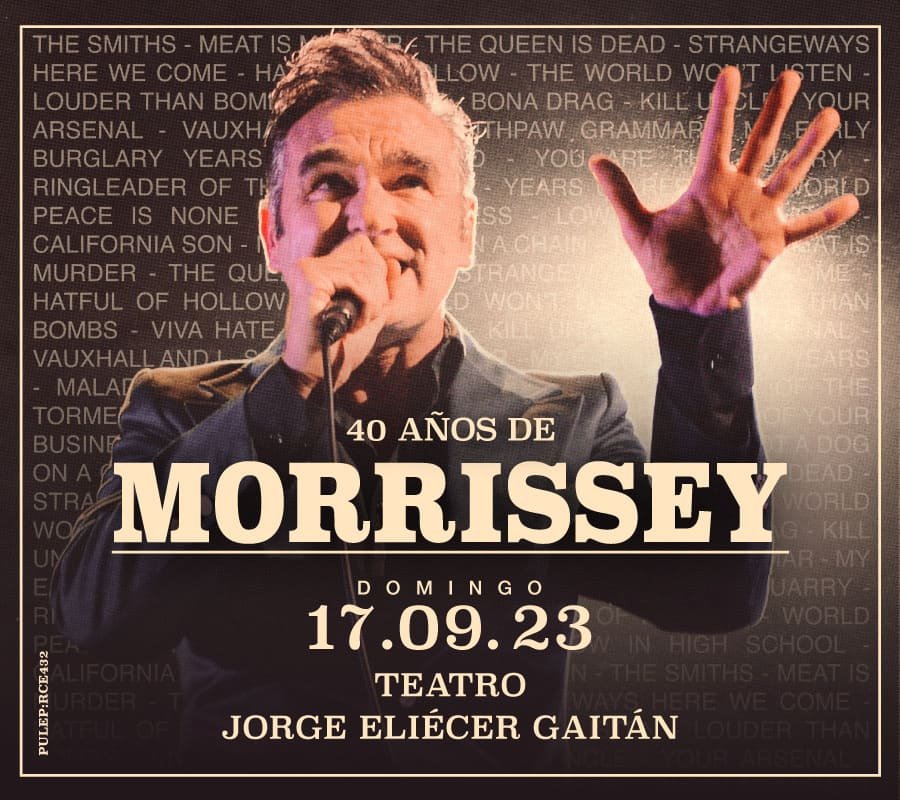 Morrissey, 40 años