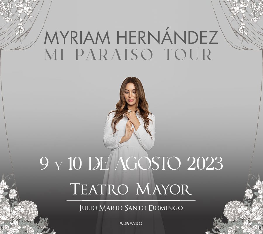 Myriam Hernández presenta: «Mi Paraíso Tour»