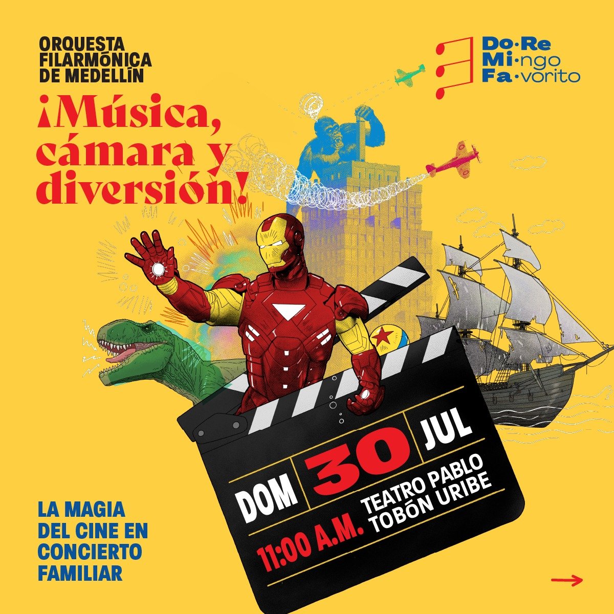 ¡Música, cámara y diversión!