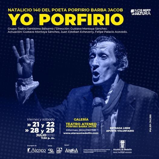 El Teatro Santísimo Bálsamo presenta: Yo, Porfirio