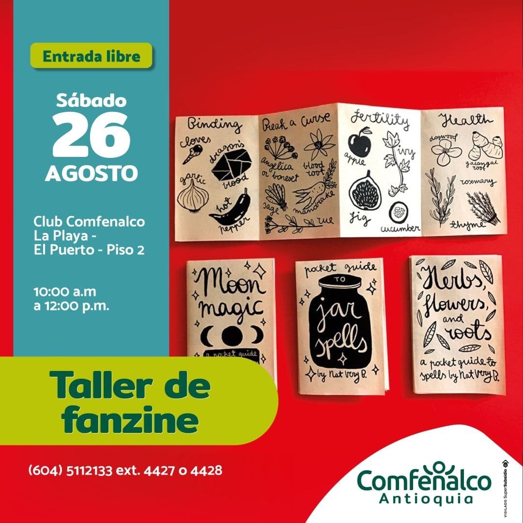 Taller experimental de Fanzine gratuito