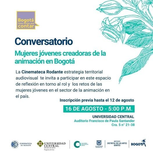 Conversatorio: Mujeres jóvenes creadoras en la animación en Colombia