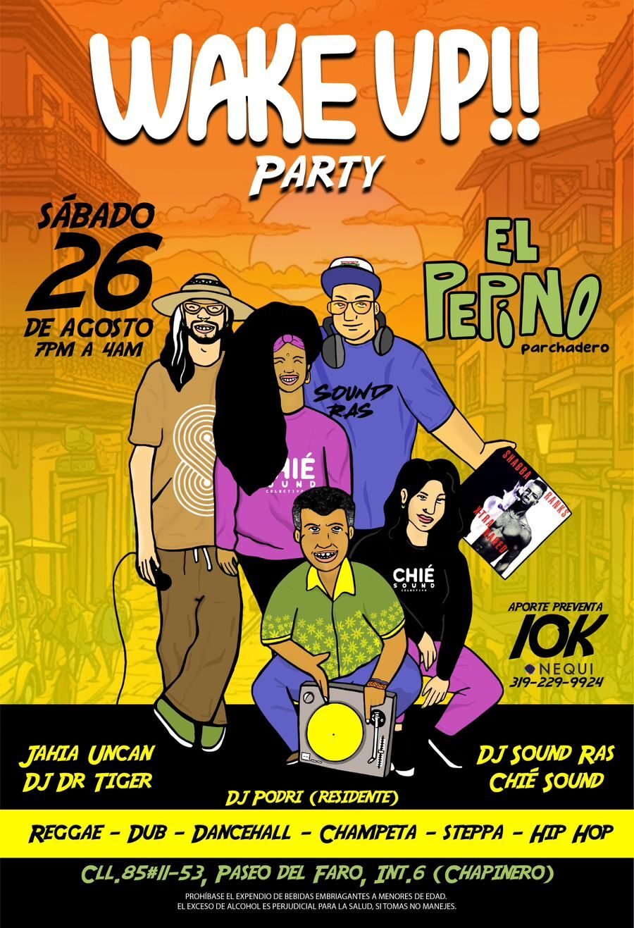 ¡Wake Up Party en el Pepino!