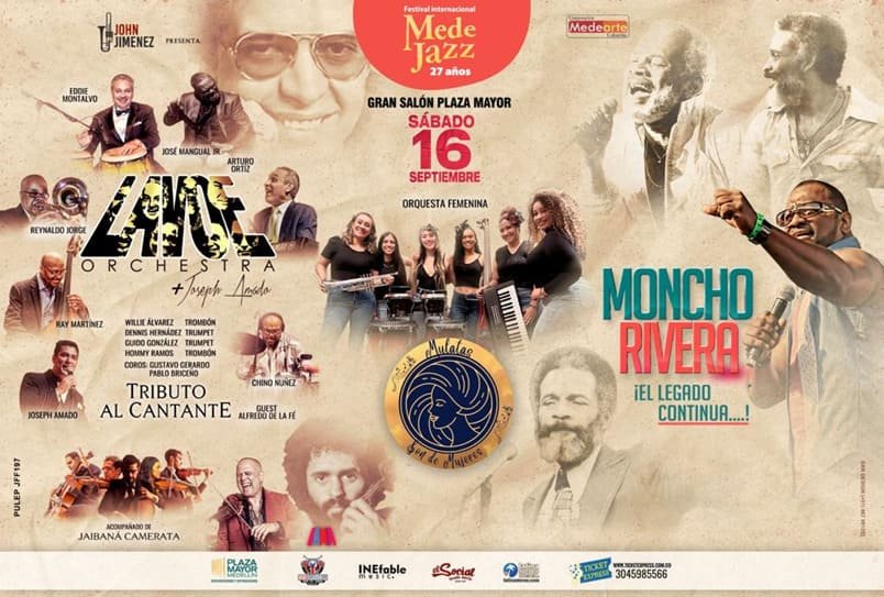 Tributo a Héctor Lavoe e Ismael Rivera en Medejazz 2023