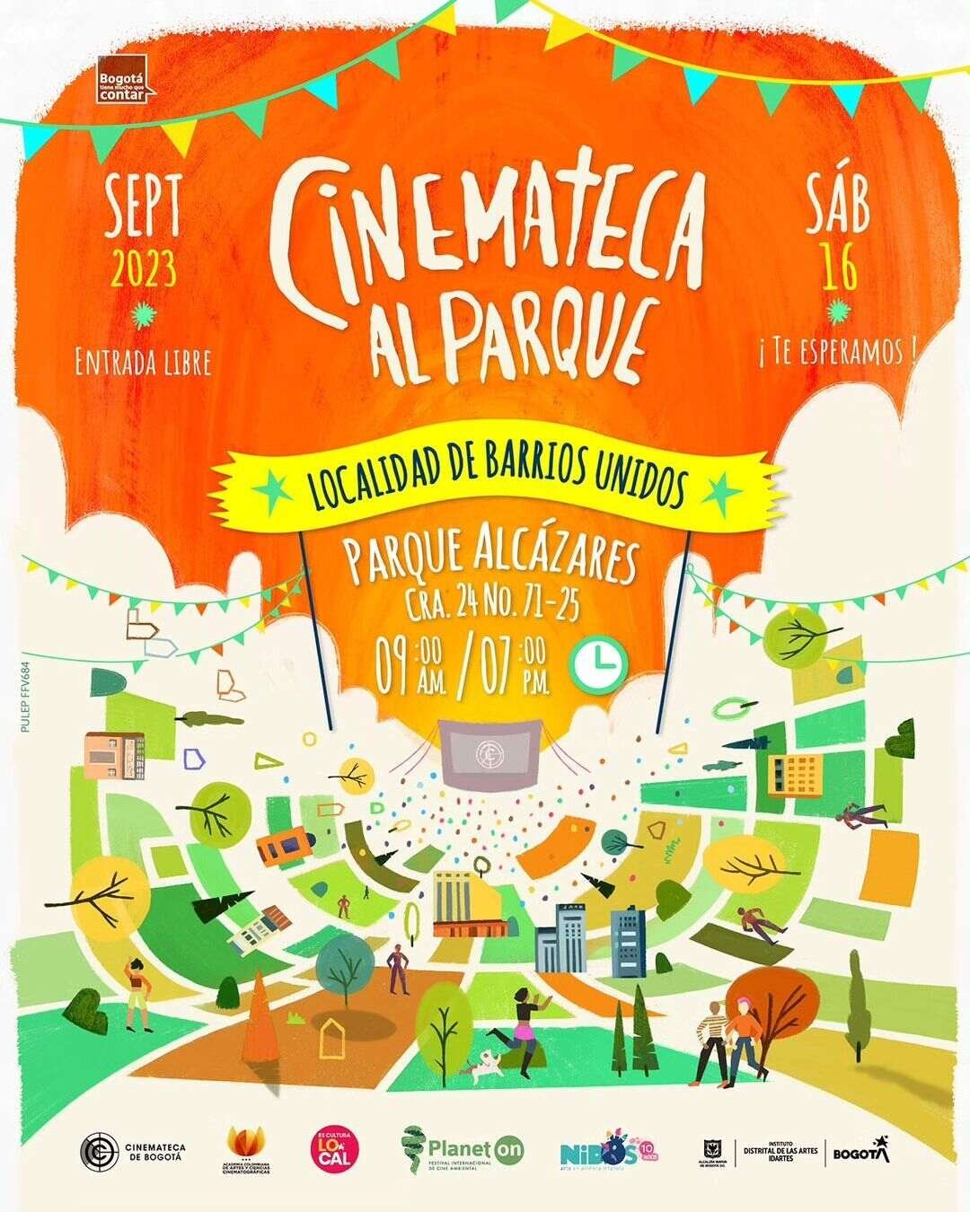 Agéndate con Cinemateca al Parque