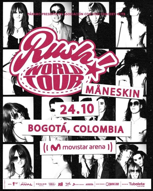 Måneskin, el Fenómeno del Rock Alternativo, Llega a Bogotá
