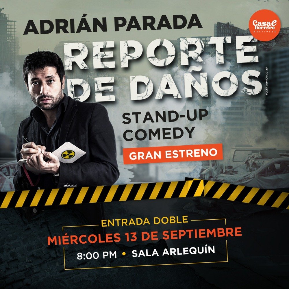 A reír de la tragedia con: Reporte de Daños