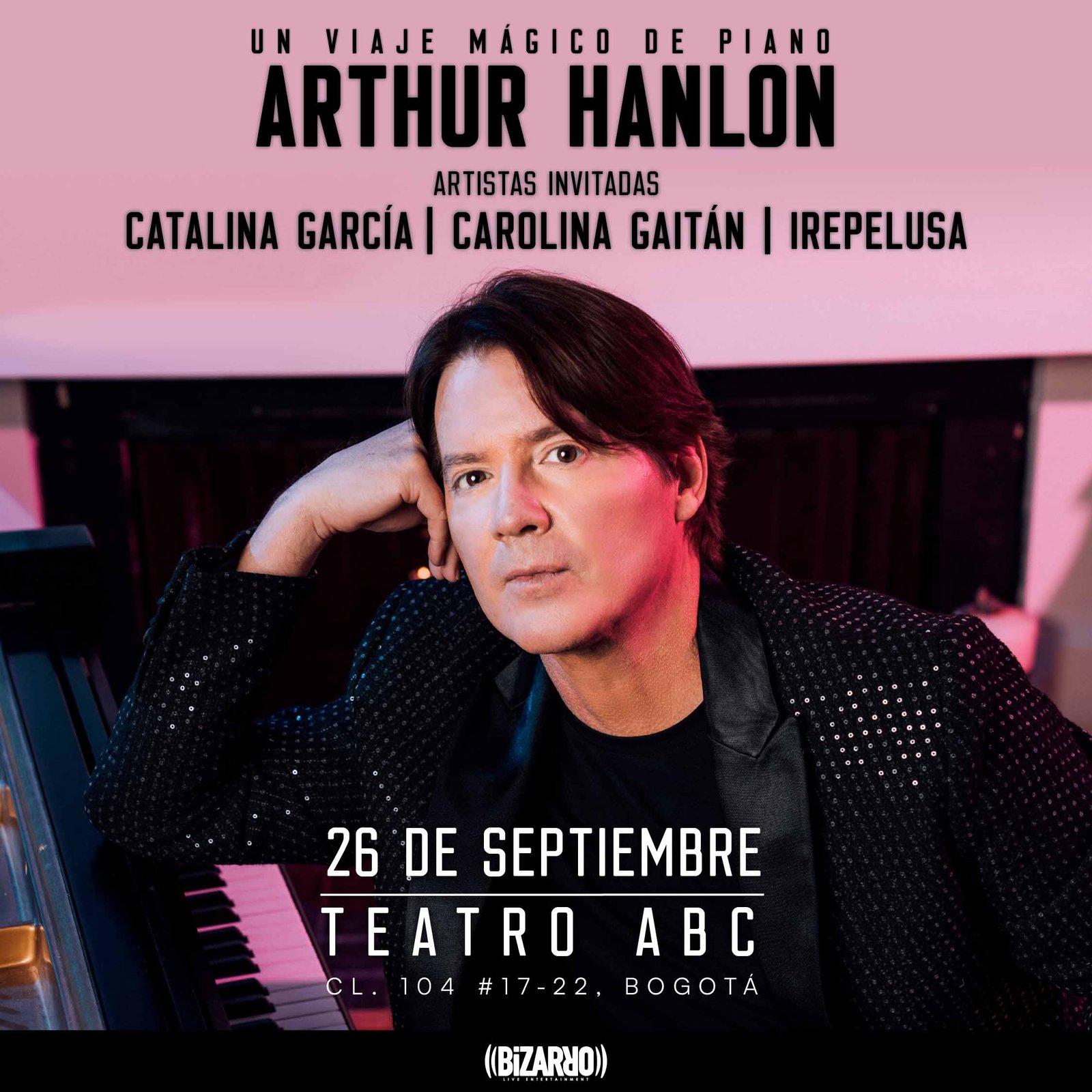 Una noche mágica de piano y voces latinas en Bogotá 