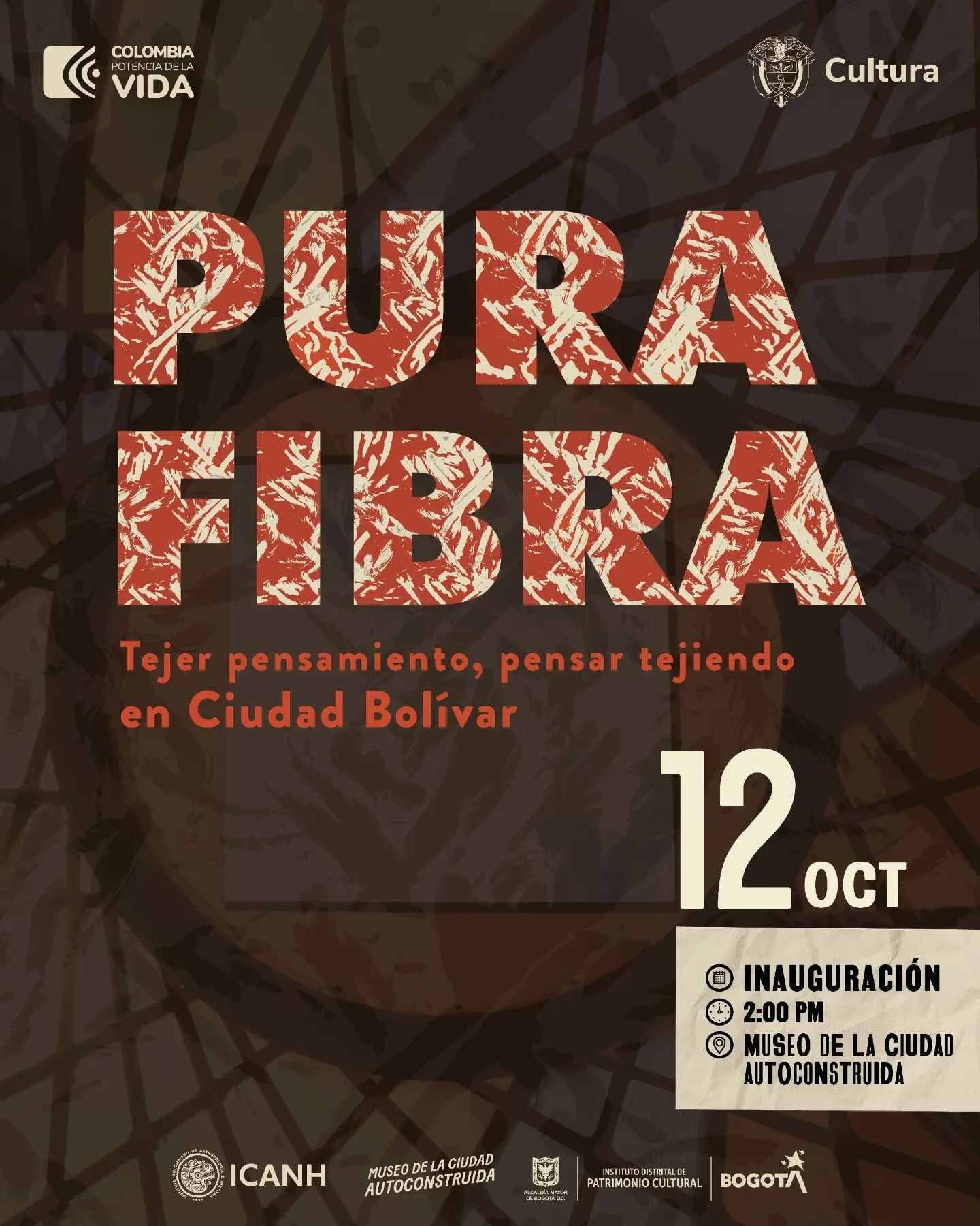 Inauguración de la exposición Pura Fibra