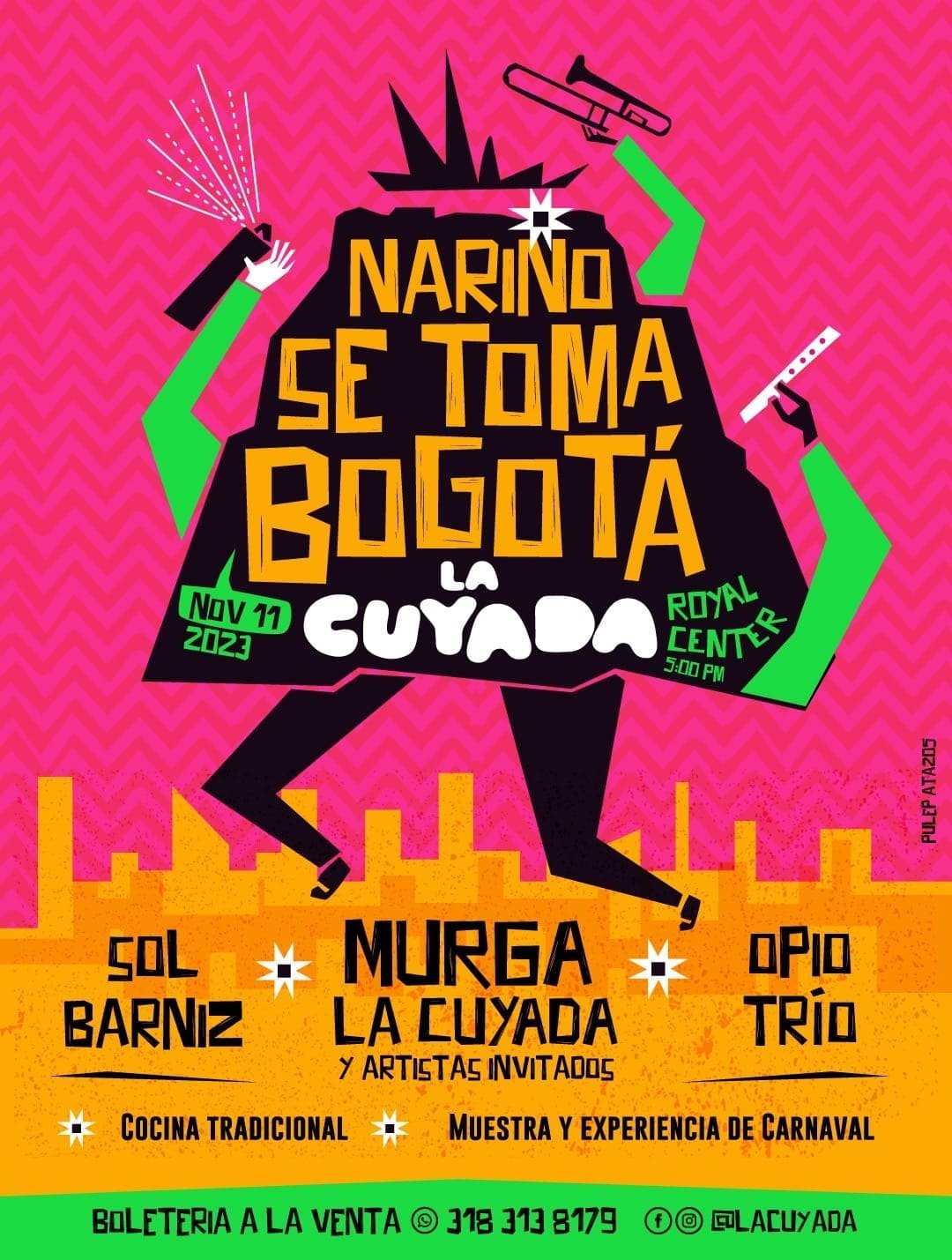 La Cuyada, la fiesta nariñense que llegará con su tradición a Bogotá