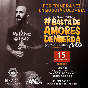 «El Pela» Romero» trae su nuevo stand up: Basta de amores de Mierda