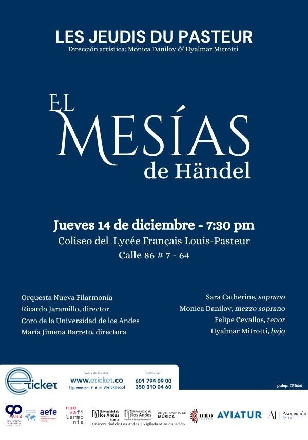 Con el «El Mesías de Händel» el Liceo Francés Louis Pasteur celebra su 90 años