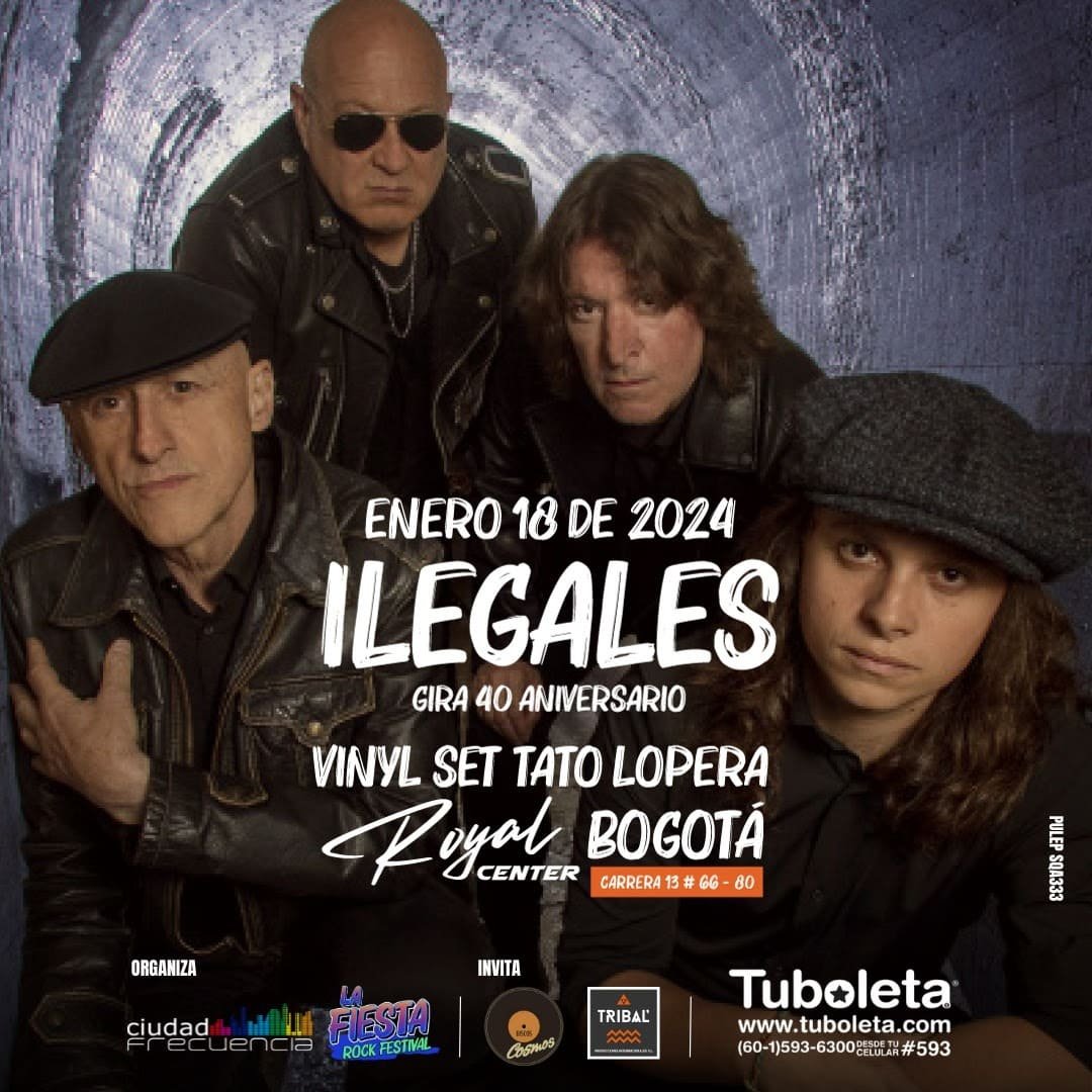 El punk rock de Ilegales llega a Bogotá y Medellín