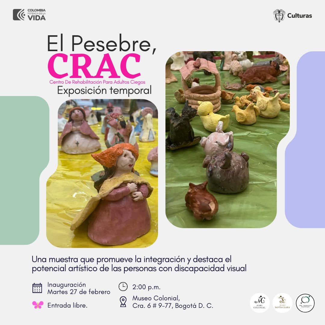 El Museo Colonial inaugura la exposición «El Pesebre, CRAC»