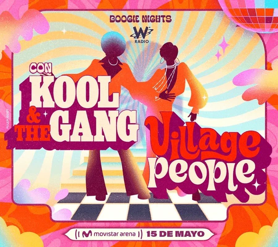 ¡Kool & The Gang y The Village People en el Movistar Arena!