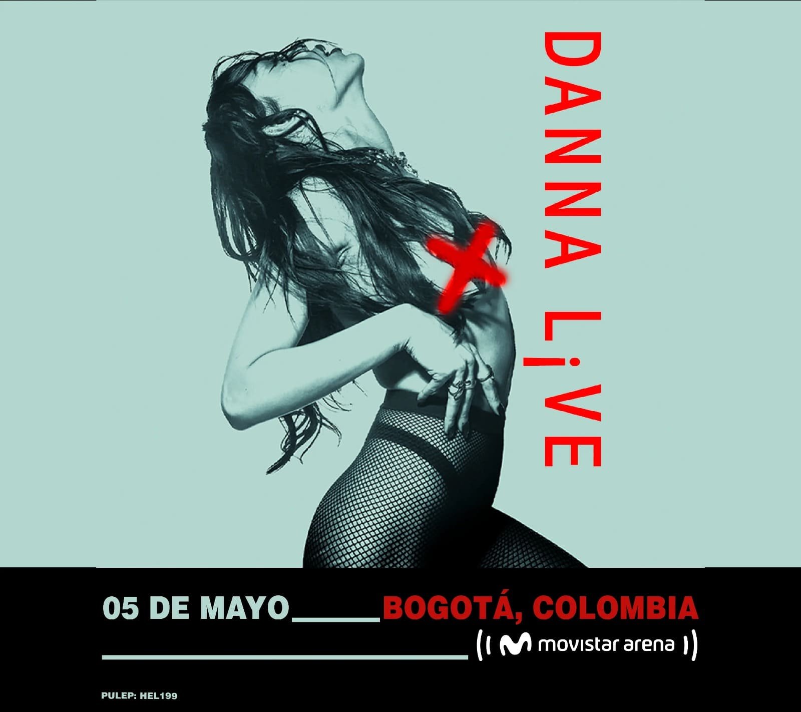 Danna Paola estará en vivo en Bogotá
