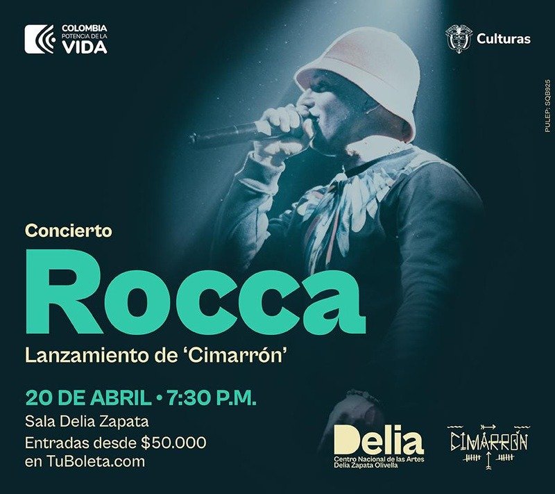 Rocca, uno de los pioneros del rap colombiano llegará al Delia