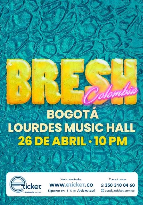 Prepárate Bogotá, vuelve Bresh la fiesta más linda del mundo