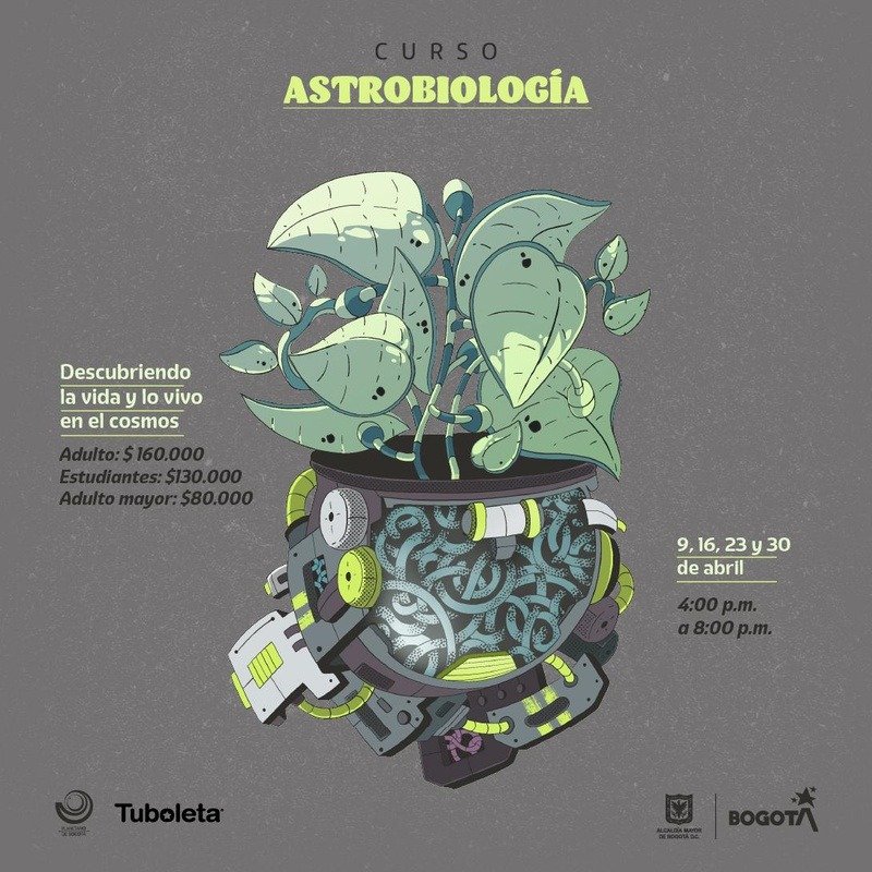 Curso de Astrobiología en el Planetario de Bogotá