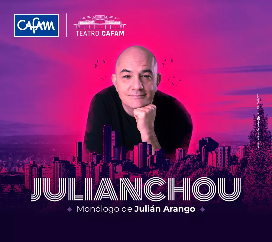 «Julianchou», el monólogo de Julián Arango en el Teatro Cafam