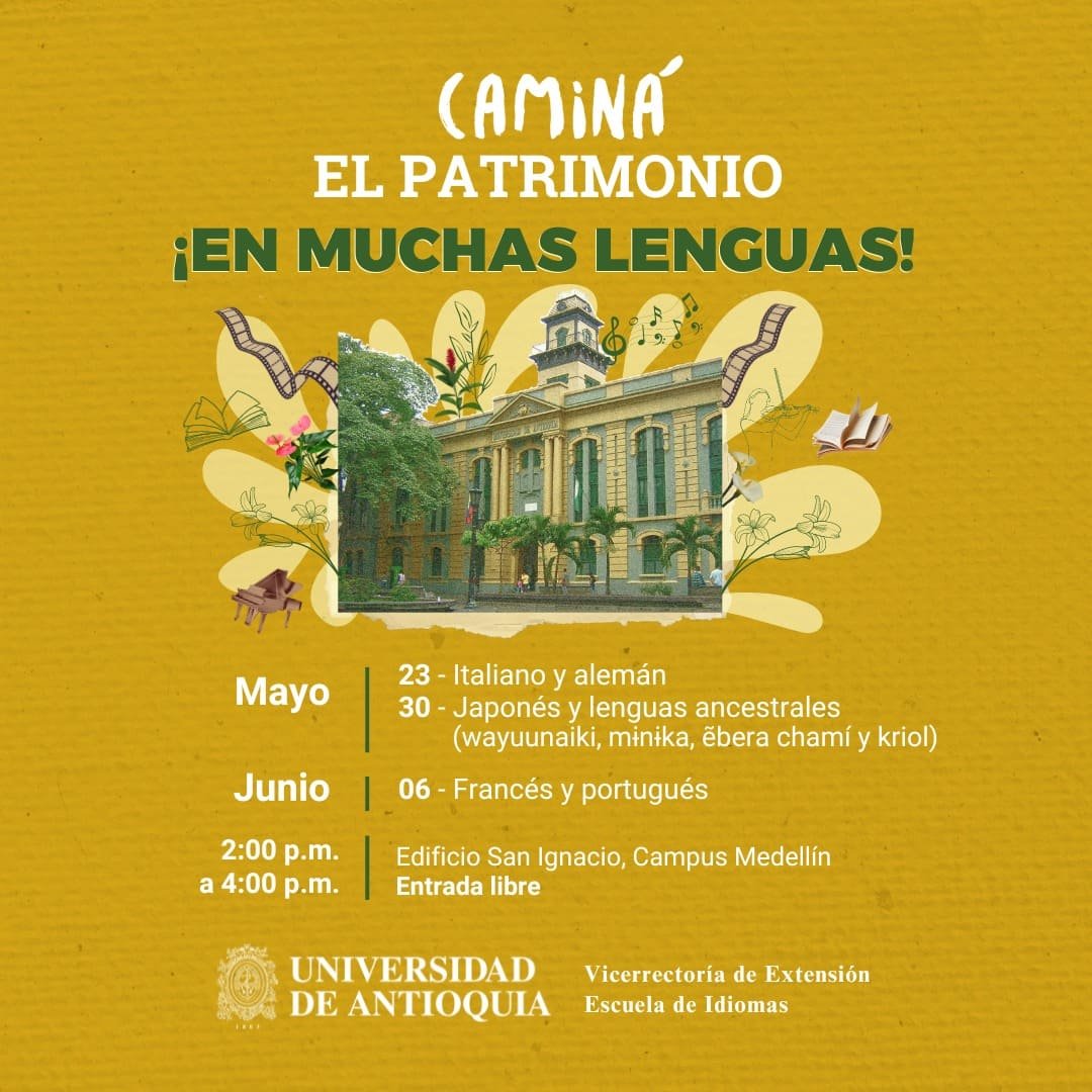 «Caminá el Patrimonio» en varios idiomas