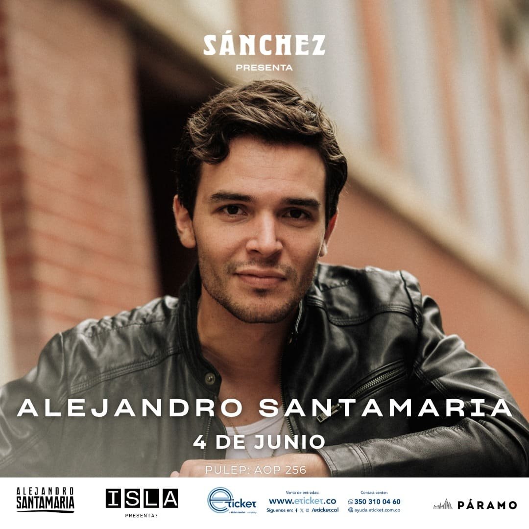 El pop de Alejandro Santamaría se tomará Sánchez Cervecería