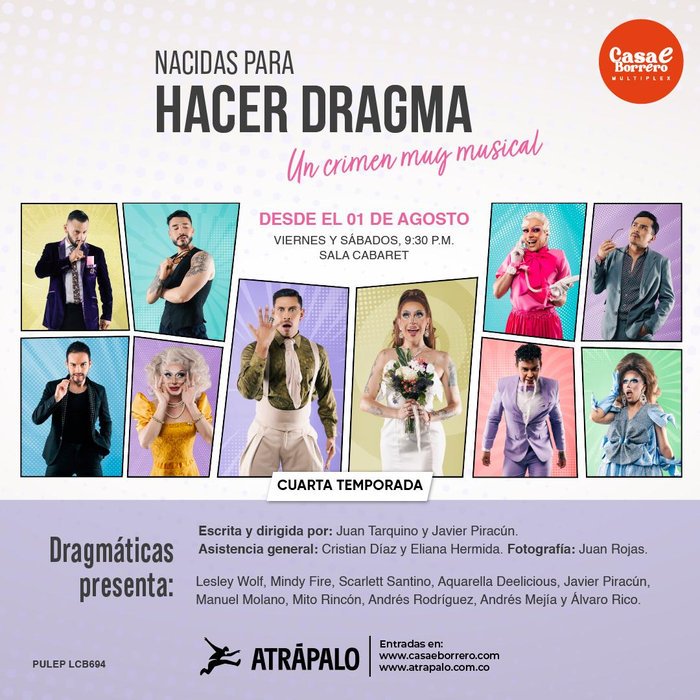 Un crimen musical en «Nacidas para hacer dragma»