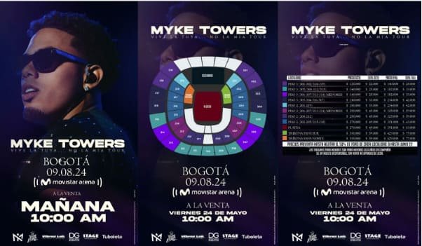 Mike Towers confirmó fechas en Colombia