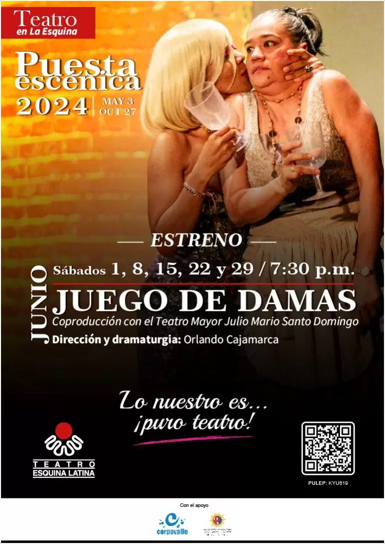 Un «Juego de Damas» se verá en el Teatro Esquina Latina