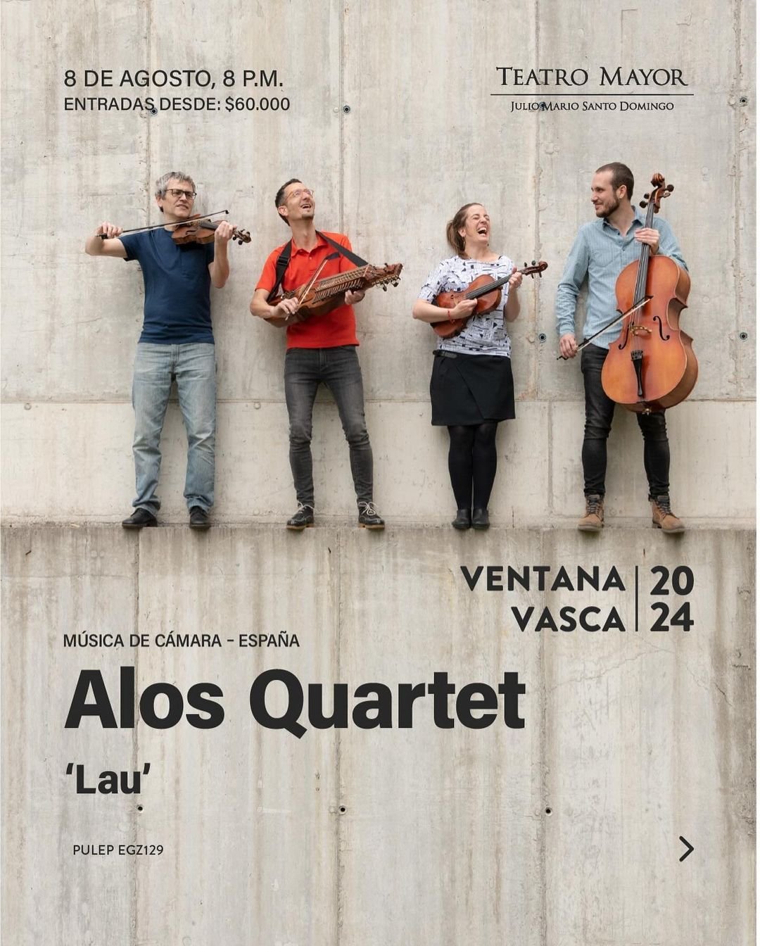 25 años de música clásica con Alos Quartet