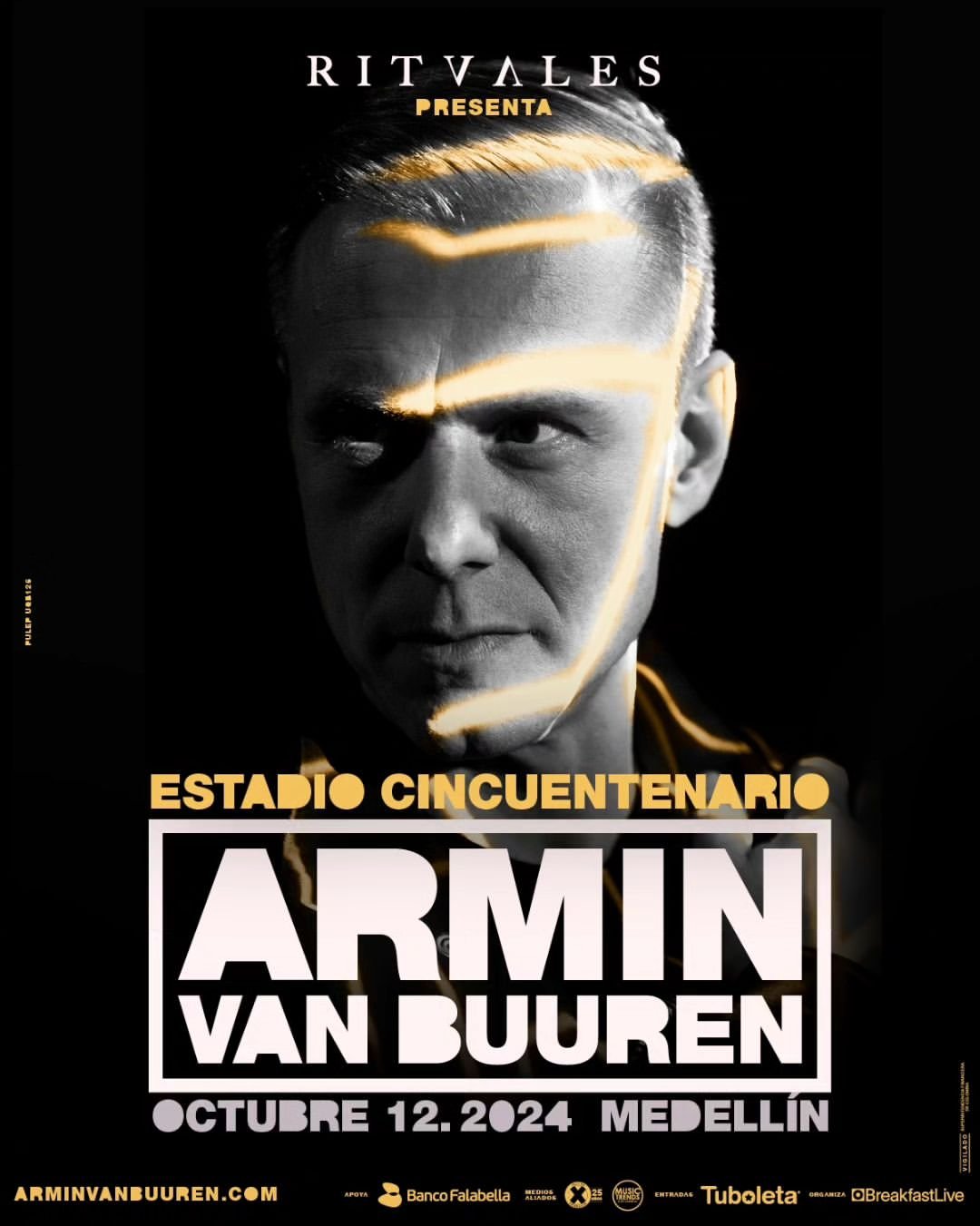 Llega Armin van Buuren a mezclar Medellín