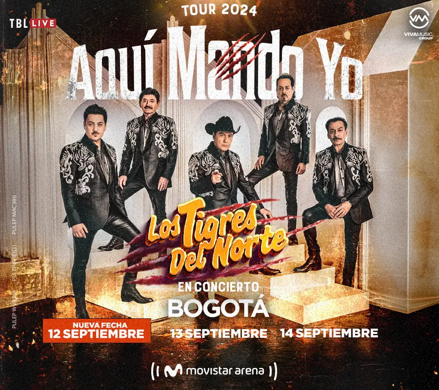 Bogotá Recibe a ‘Los Tigres del Norte’