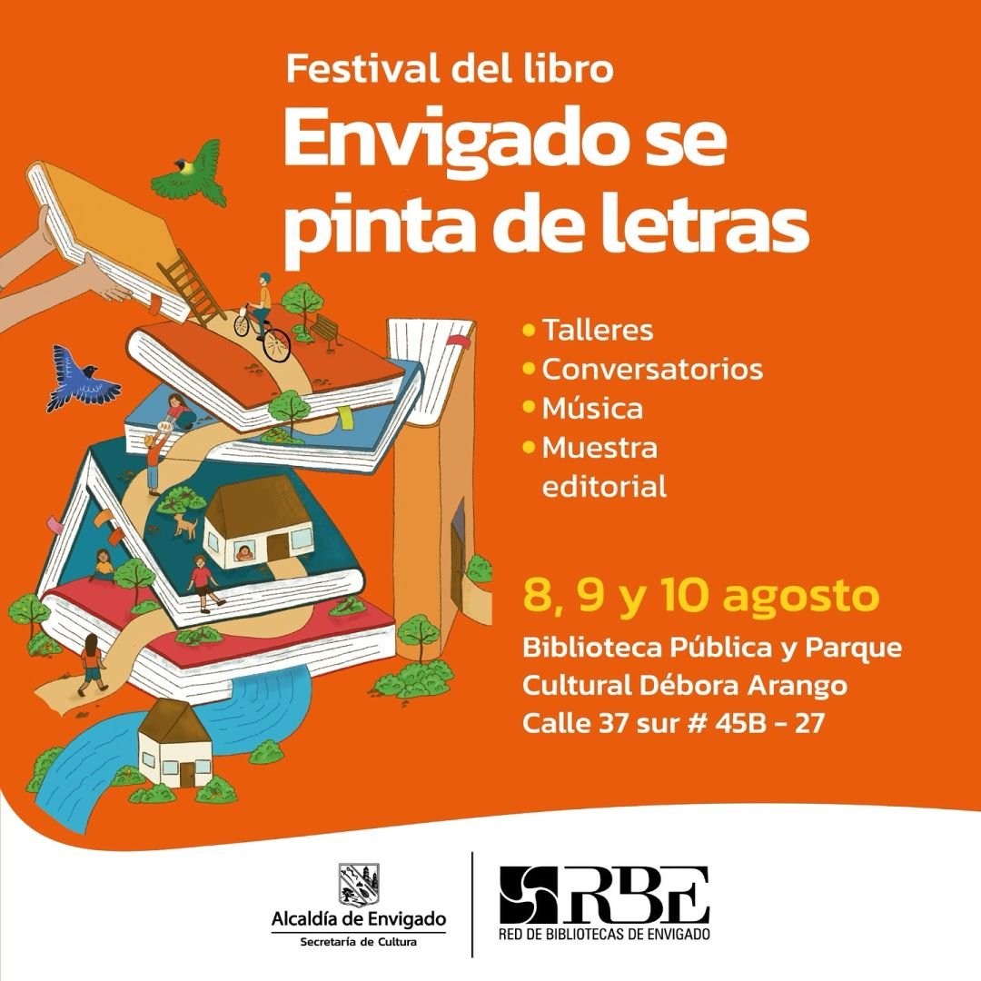 Envigado se pinta de letras con su festival del libro