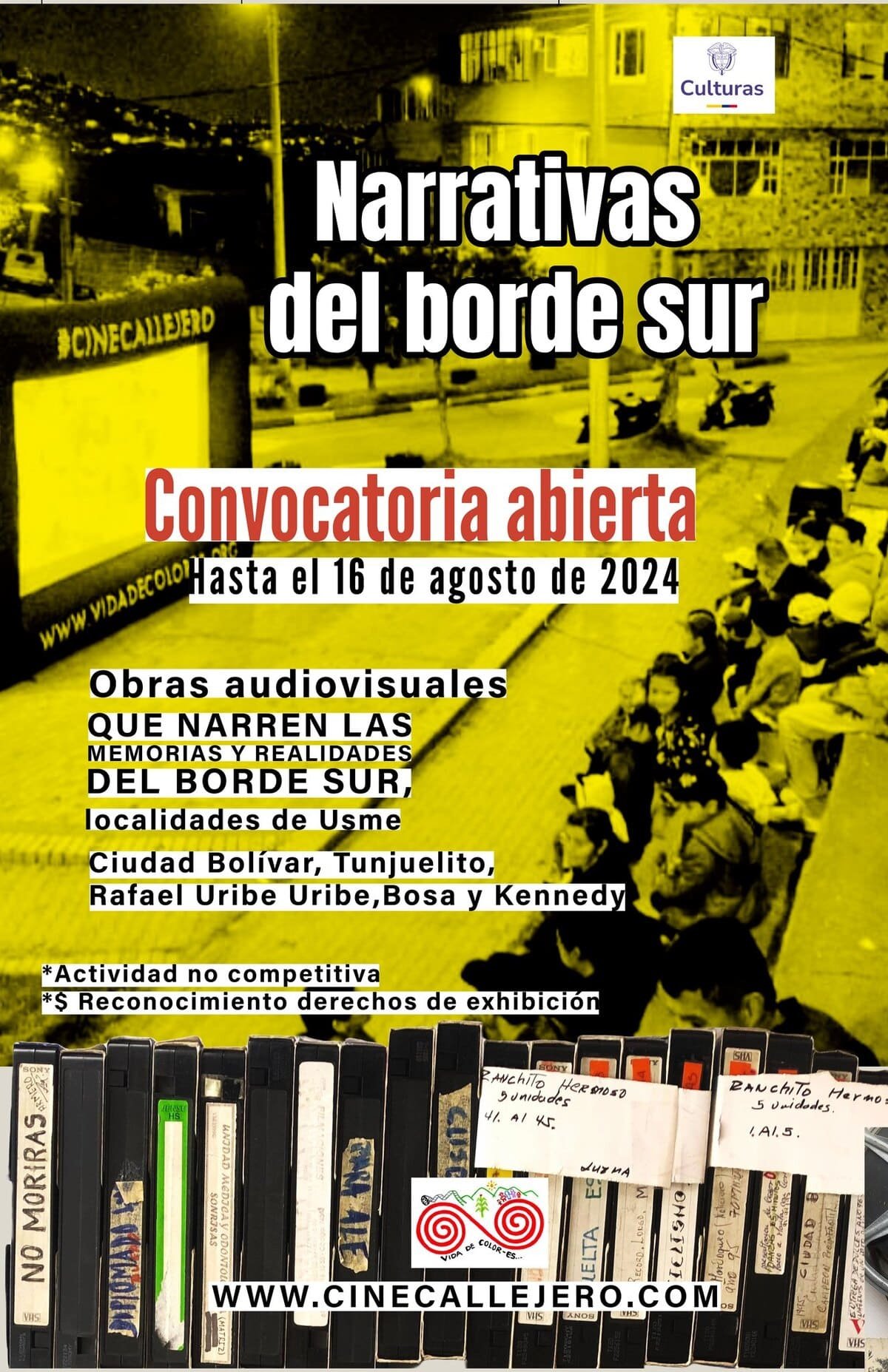 Cine Callejero: Narrativas audiovisuales del Borde Sur 2024