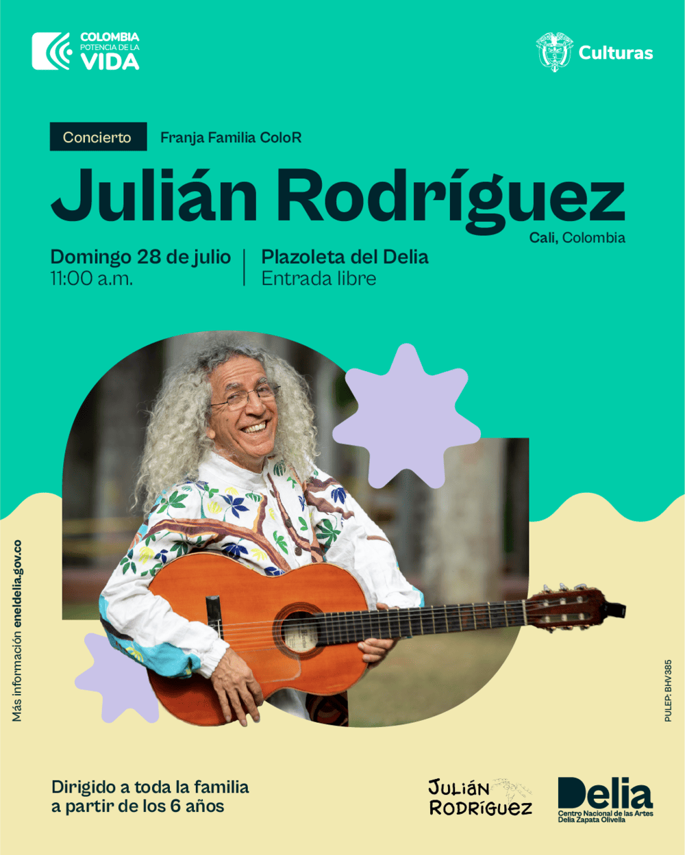 Música y humor del Valle del Cauca con Julián Rodríguez