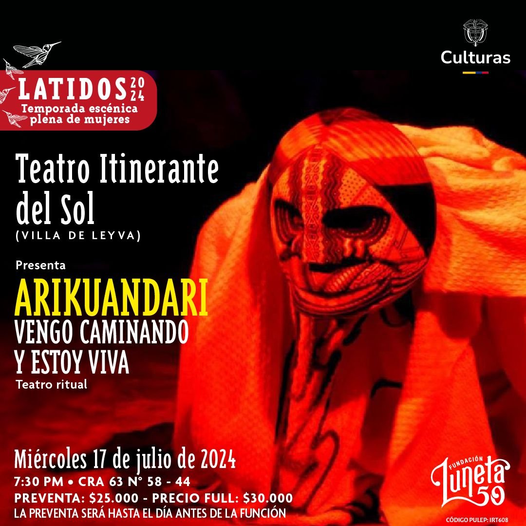 Teatro y clase magistral en Barranquilla