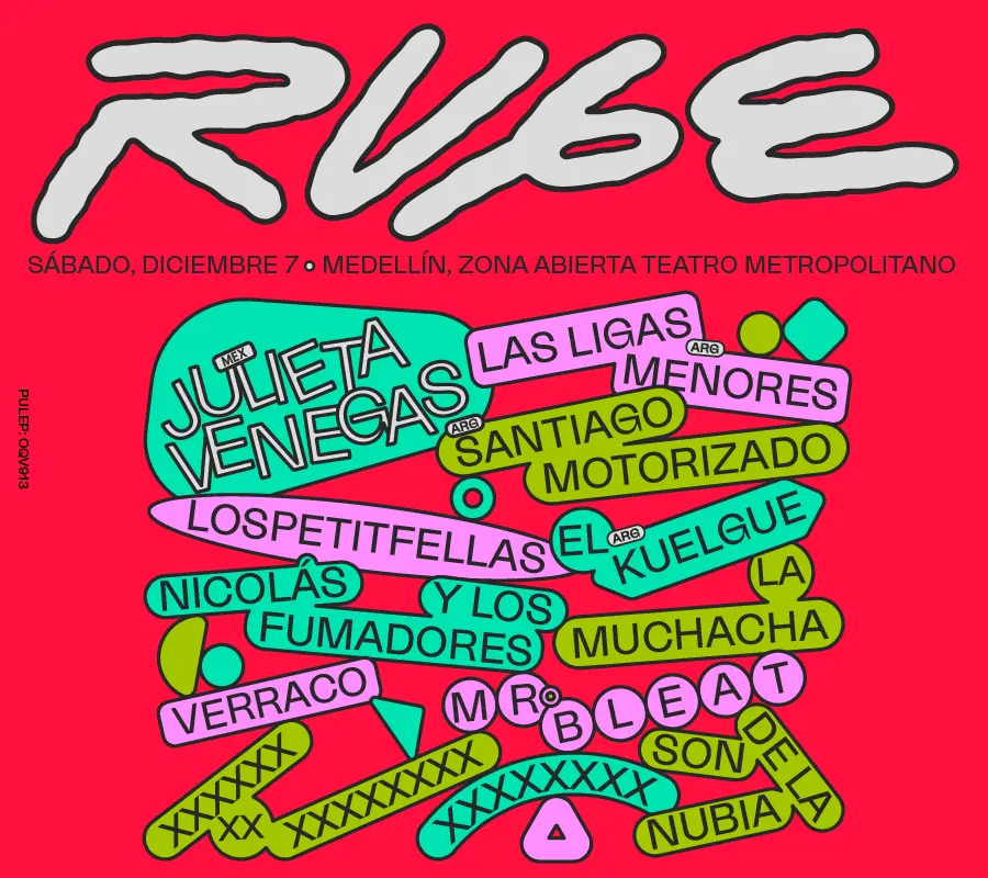 Medellín resuena con el line-up del festival RUGE