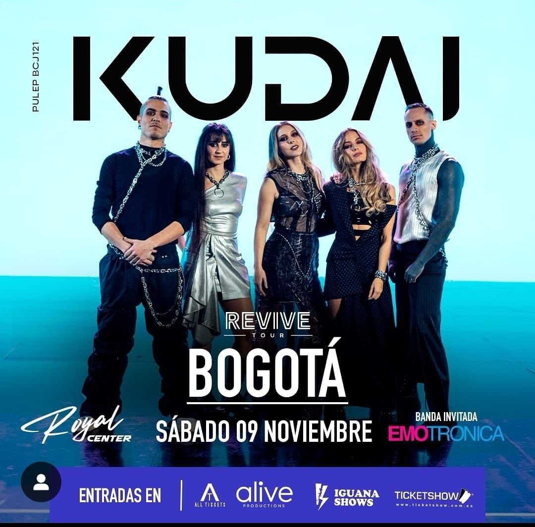 Kudai regresa a Colombia con Gabriela Villalba: Un reencuentro nostálgico en el ‘Revive Tour 2024’