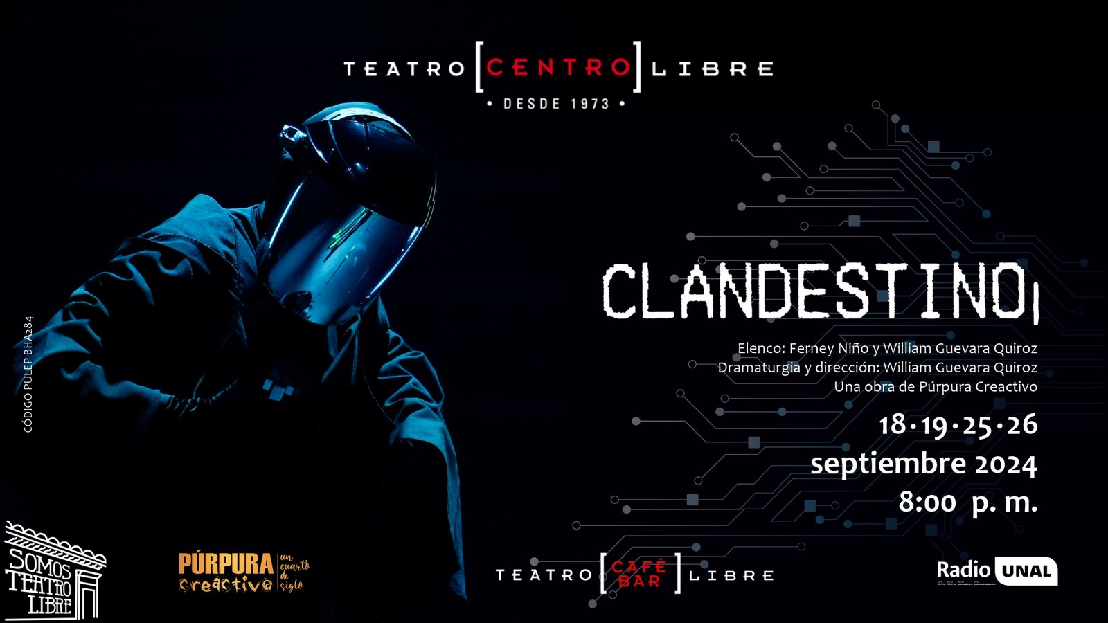 ‘Clandestino’: un viaje teatral a la subconsciencia