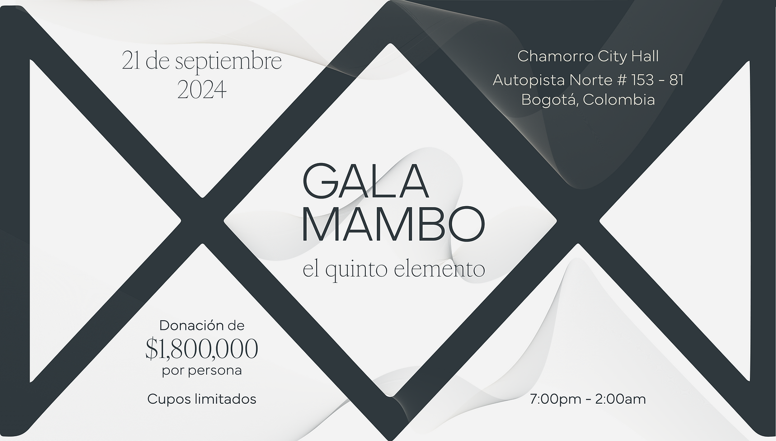 Sexta edición de Gala Mambo: ‘el quinto elemento’