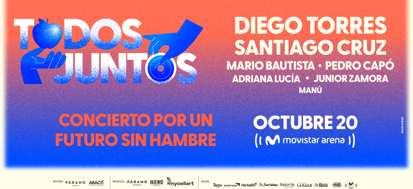 ‘Todos Juntos’ concierto por un futuro sin hambre.