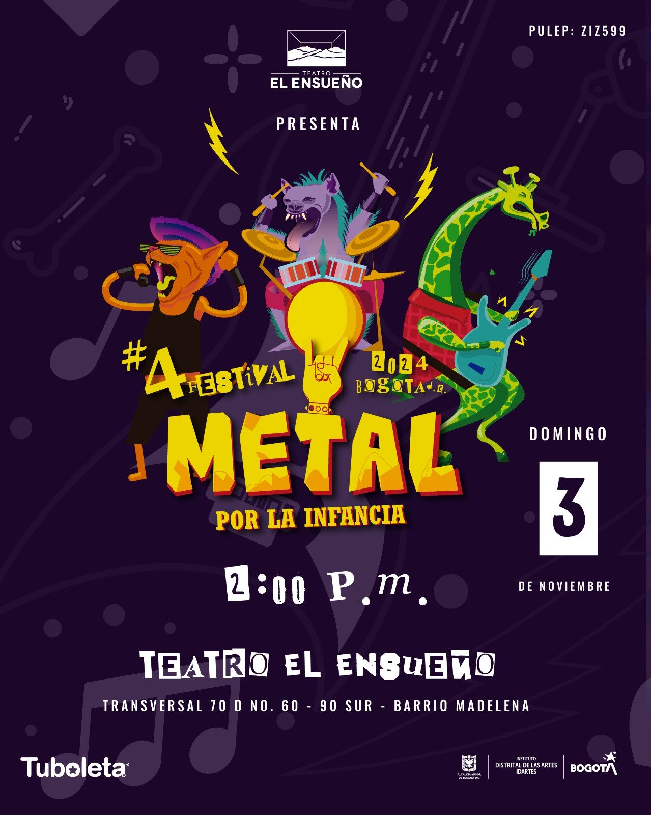 Cuarta edición de «Metal por la Infancia»