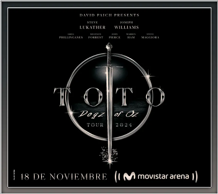 Toto regresa con ‘Dogz of Oz Tour 2024’