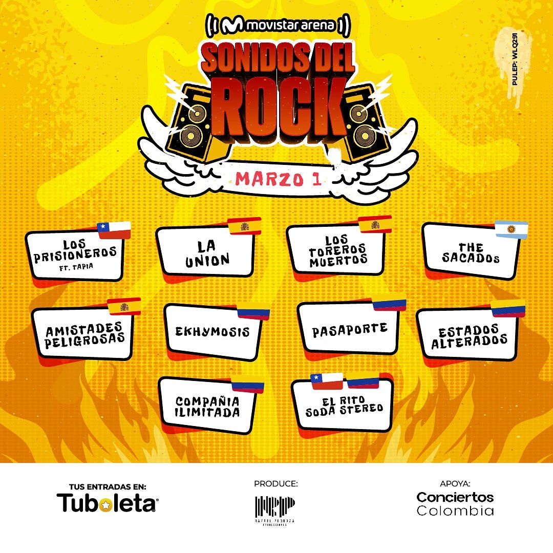 Lo mejor del rock en español en «Sonidos del Rock»