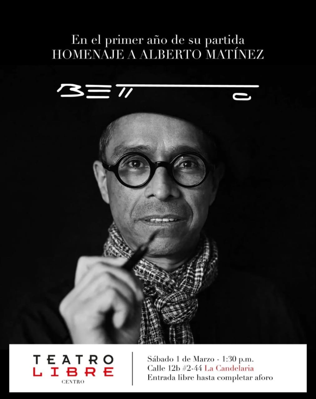 Homenaje a ‘Betto’ caricaturista colombiano tras un año de su partida