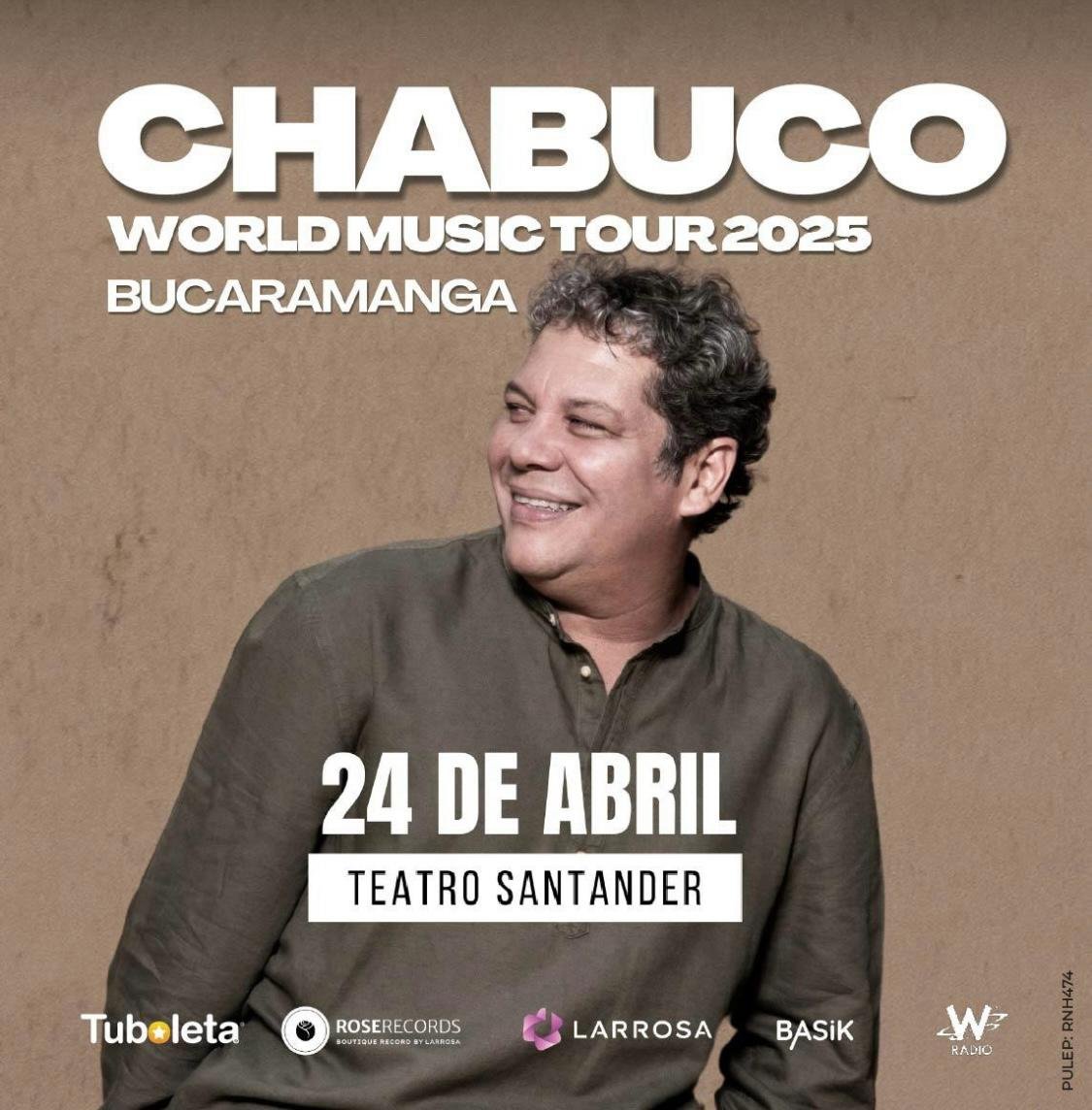 «Te Busco»: fusión de vallenato y tango en el tour de Chabuco